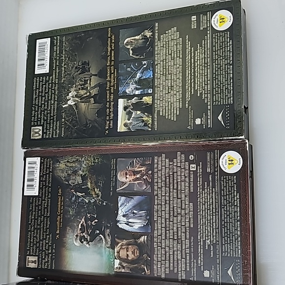 Lord of the Rings Vhs tapes. - Picture 4 of 4